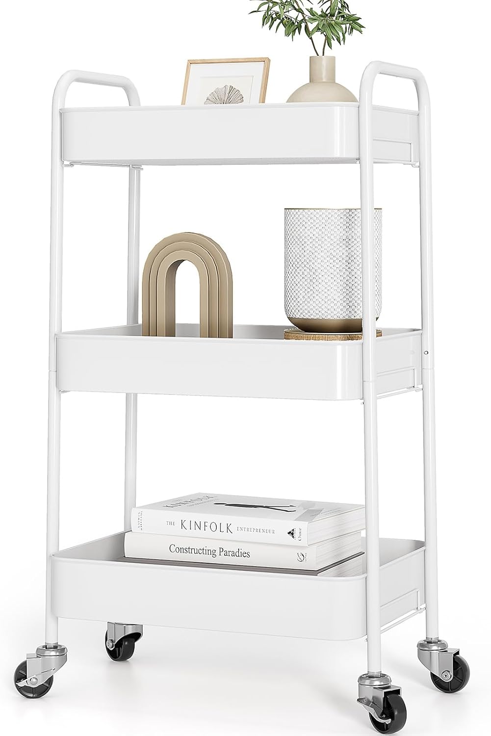 Vencate Slim Rolling Storage Cart
