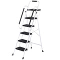 Foldable Steel Ladder (330 lbs Capacity)