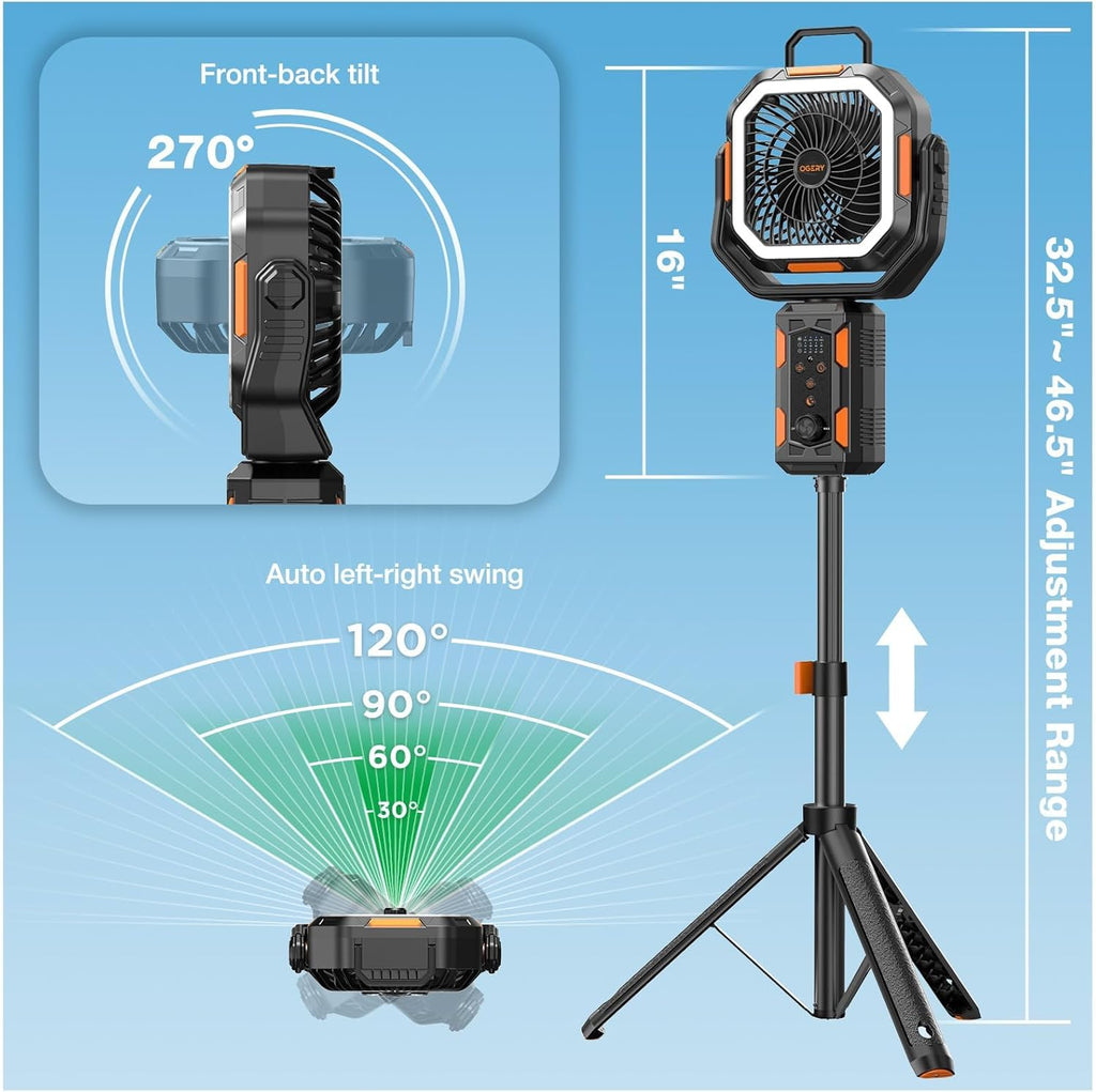 Rechargeable Camping Fan