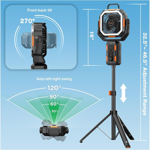Rechargeable Camping Fan