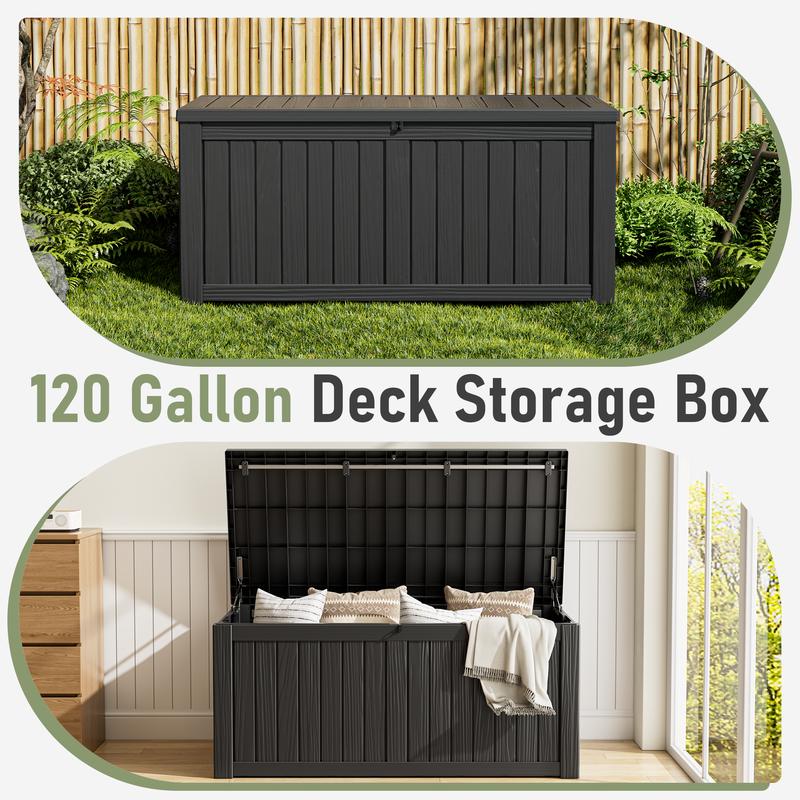 72/100/120-Gallon Waterproof Storage Bin