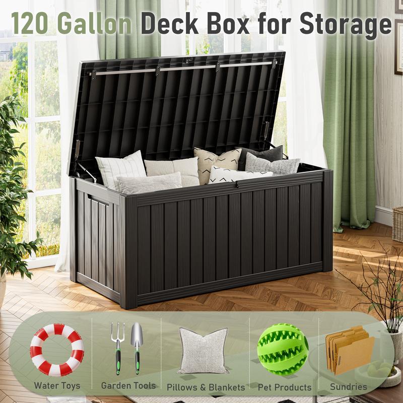 72/100/120-Gallon Waterproof Storage Bin