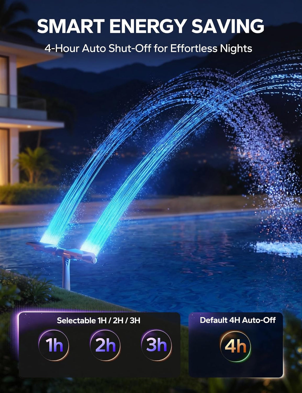 Solar Pool Fountain