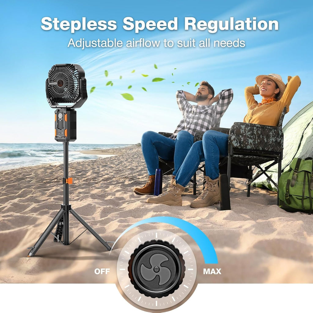 Rechargeable Camping Fan