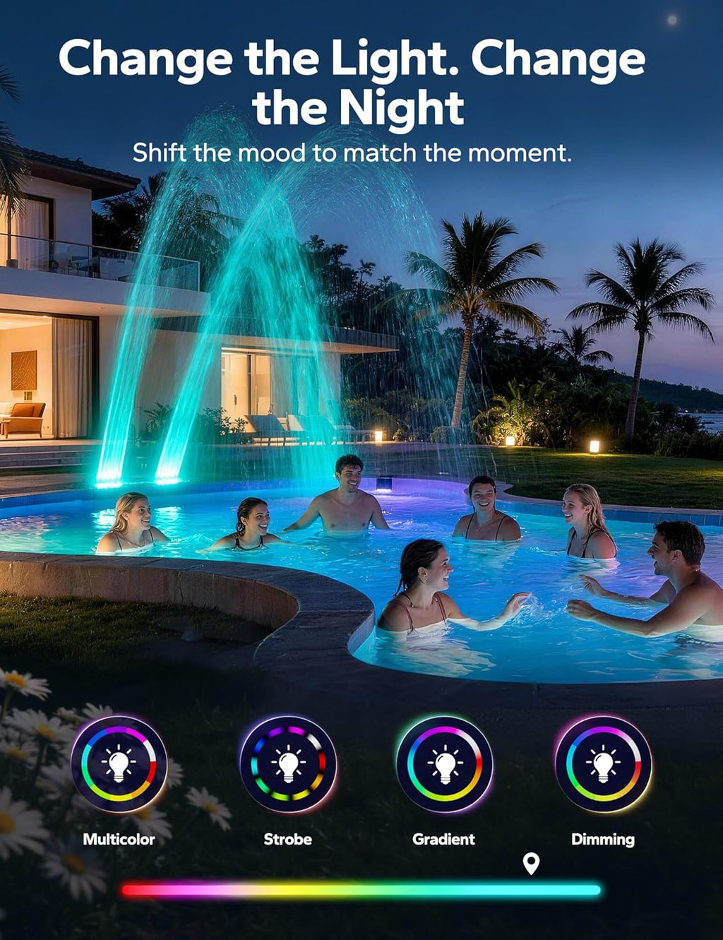 Solar Pool Fountain