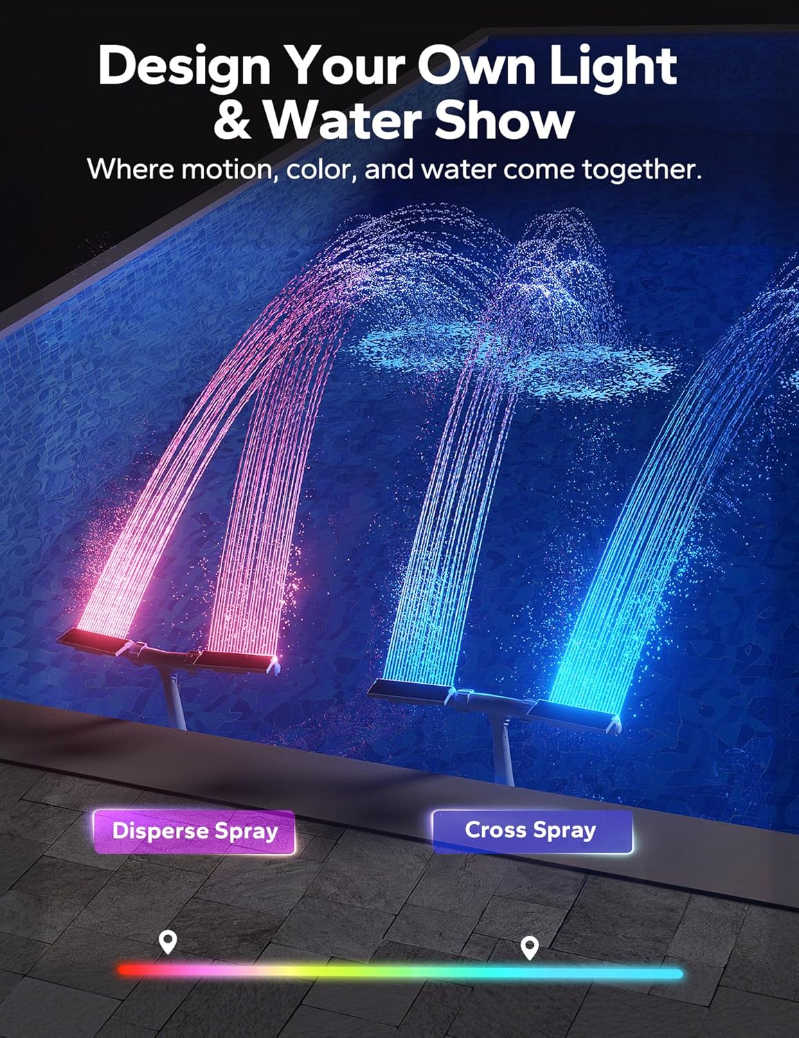 Solar Pool Fountain