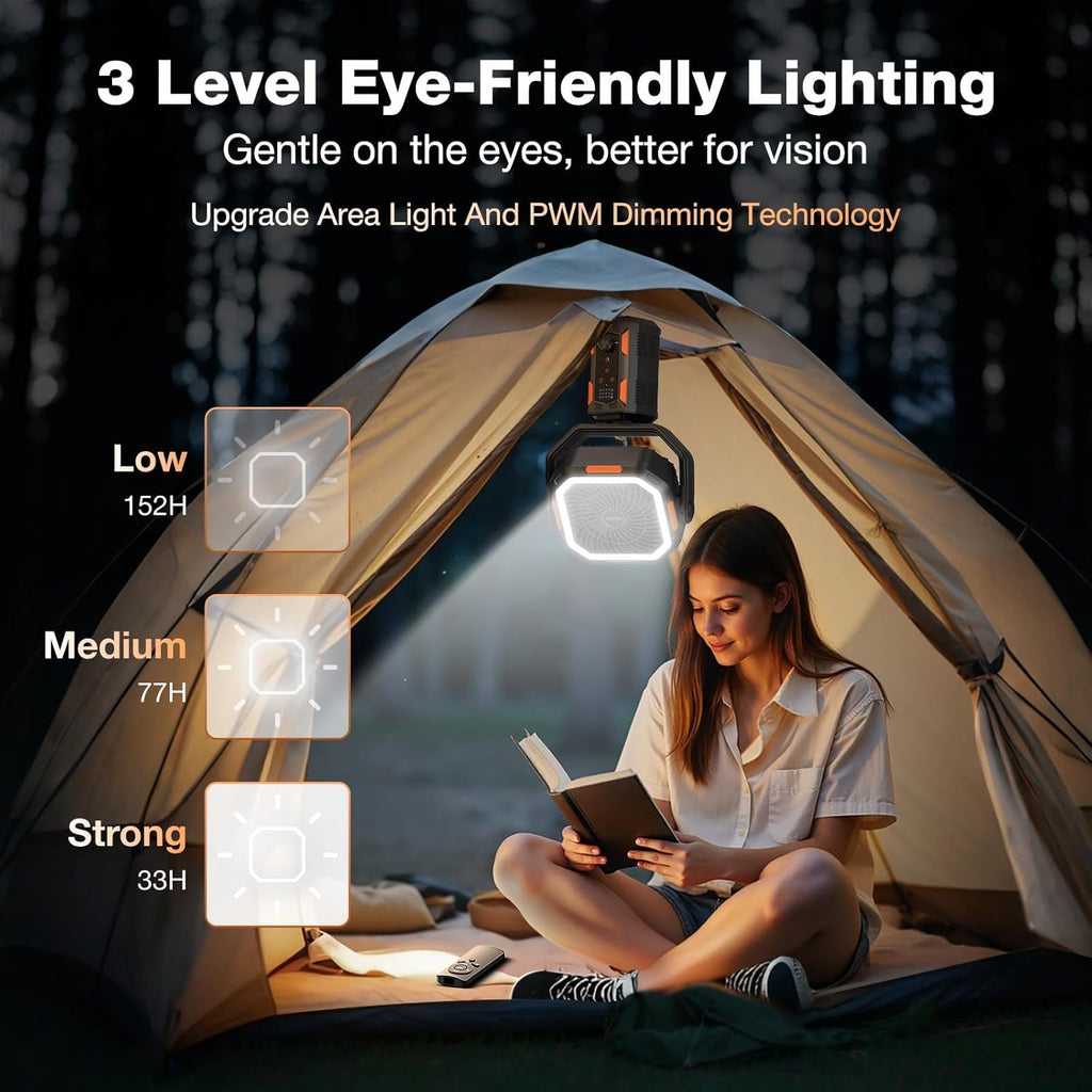 Rechargeable Camping Fan
